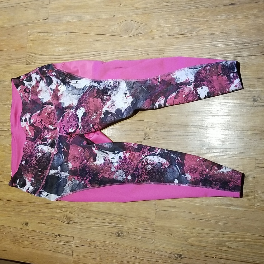 Adidas aeroready prime green like new leggings sz 2X